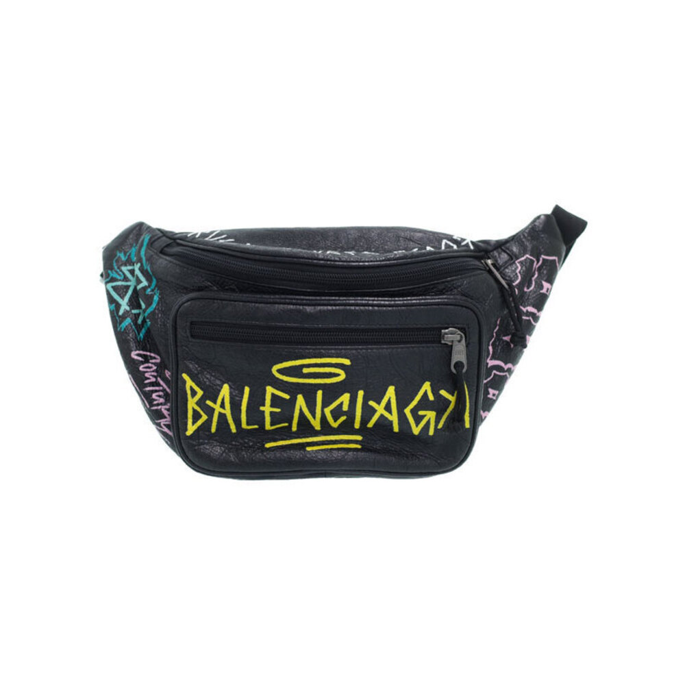 Balenciaga Explorer Graffiti Belt Bag Body